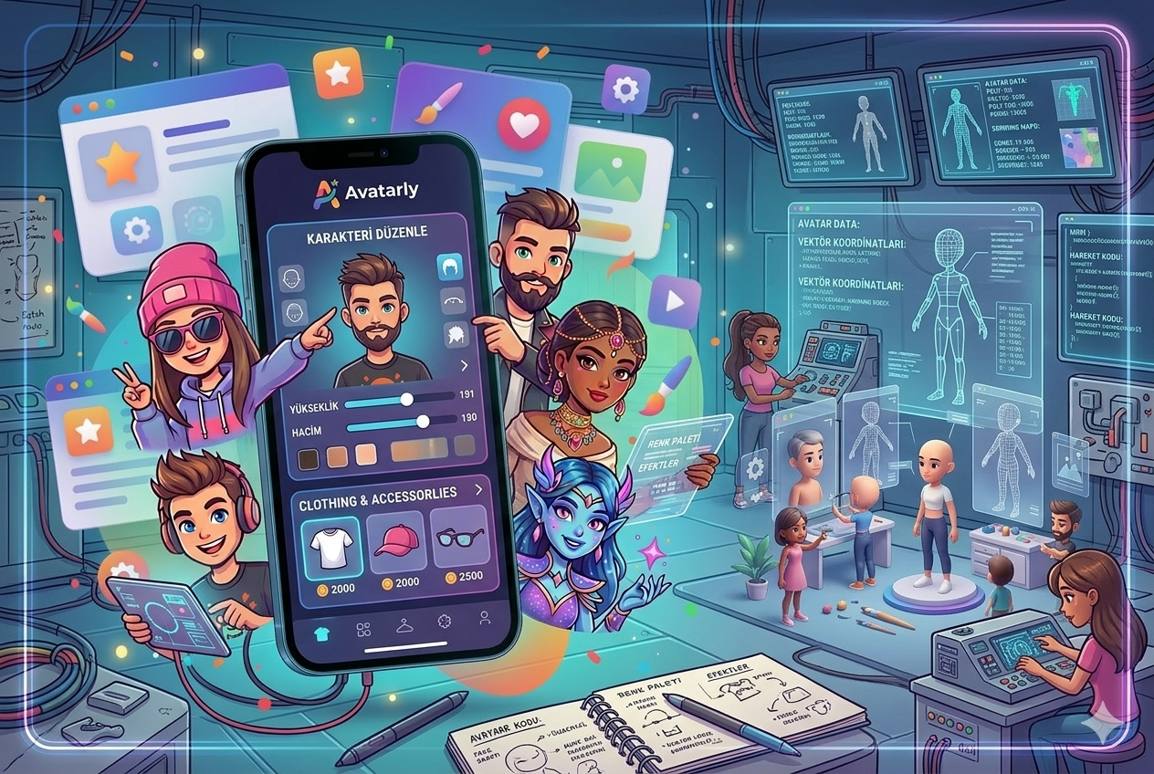 Avatarly - Yapay Zeka ile Fotoğraf Dönüşümü