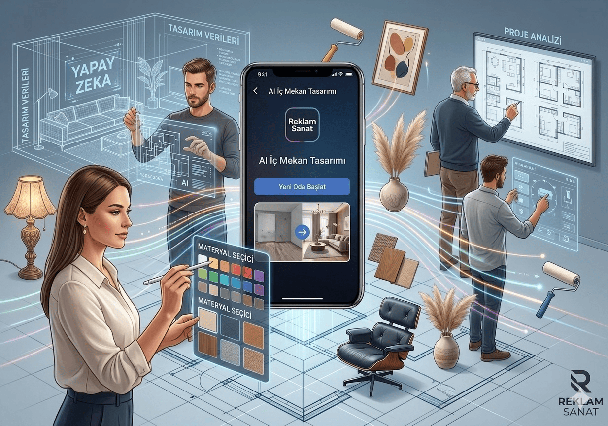 Yapay Zeka Destekli İç Mimarlık - Ev Dekarasyonu Uygulaması