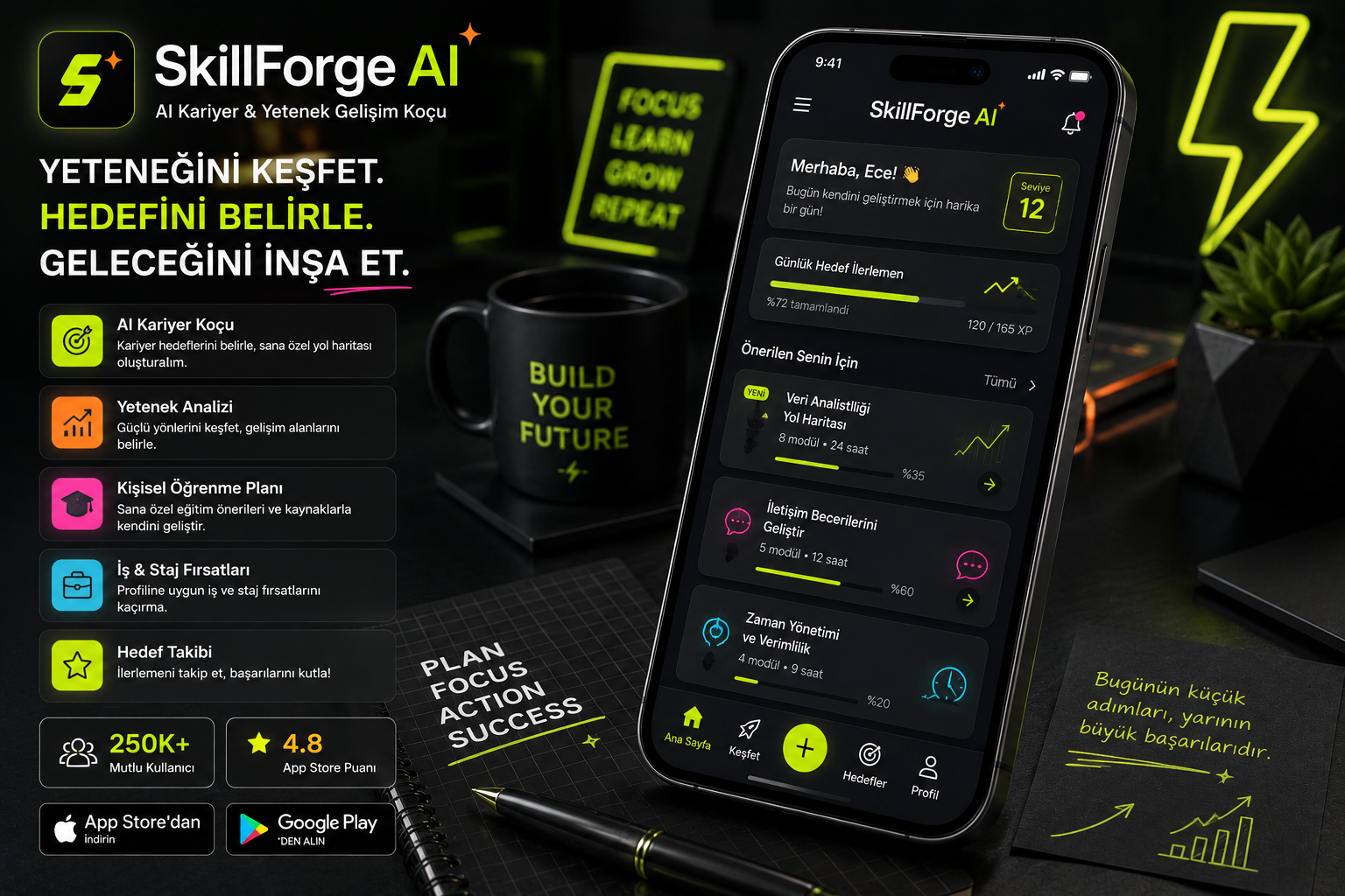 SkillForge AI — Kariyer & Yetenek Gelişim Koçu Uygulaması